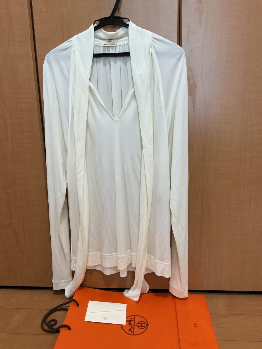 未使用　HERMES エルメス　レディース　トップス　ブラウス　36 