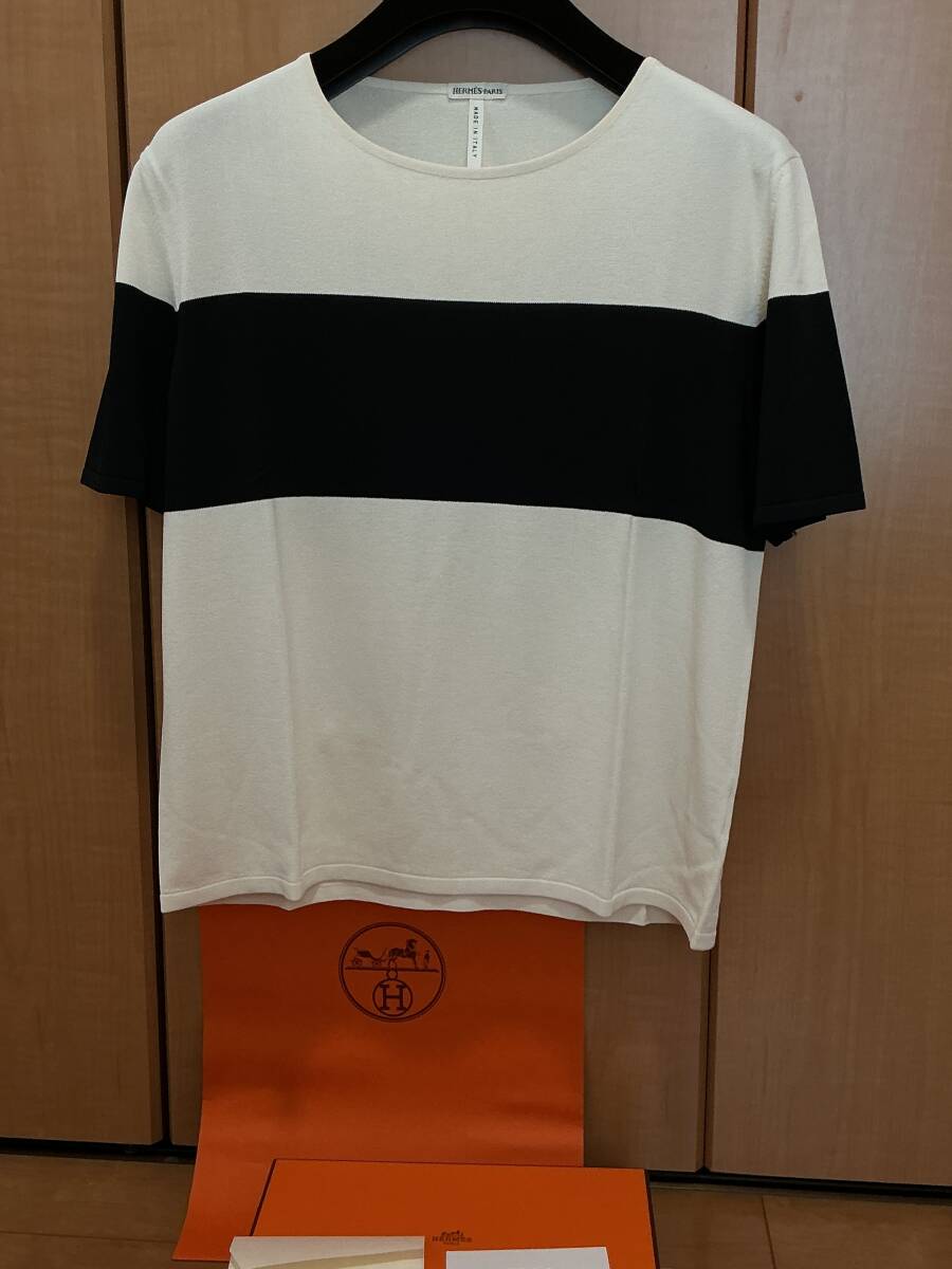 極美品　HERMES エルメス　レディース　トップス　半袖　ME