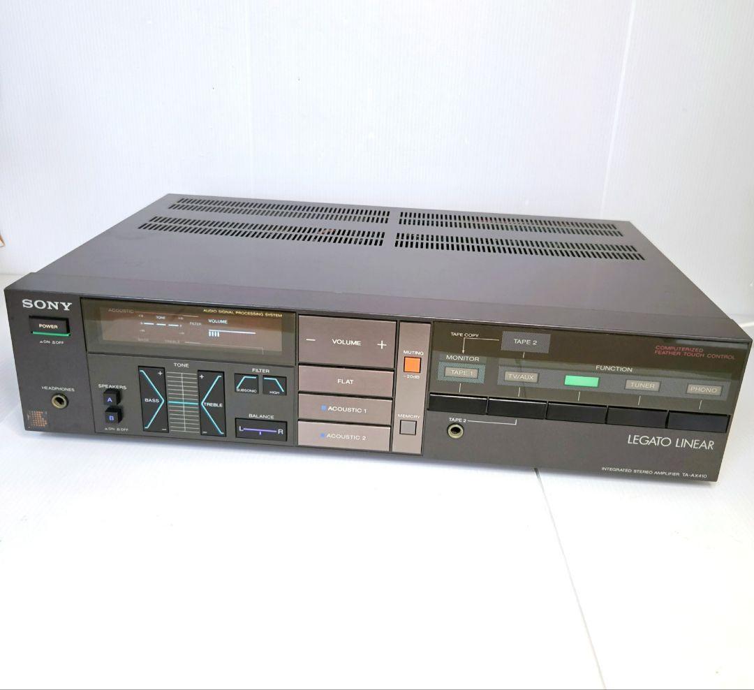 希少　動作品　SONY TA-AX410 プリメインアンプ PHONO　ソニー