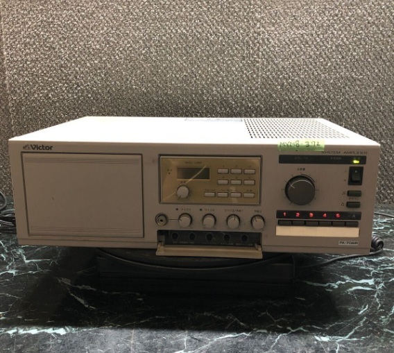 Victor PA-708R SYSTEM AMPLIFIER 通電OK 中古現状品 TNK94935