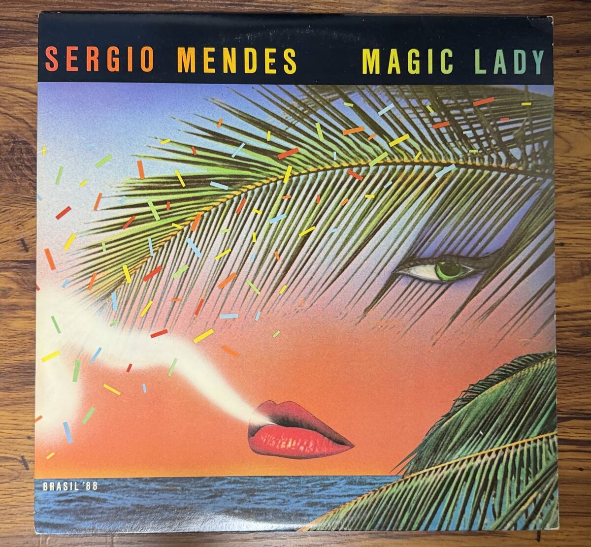 Sergio Mendes Brasil '88 / Magic Lady LP 6E 214