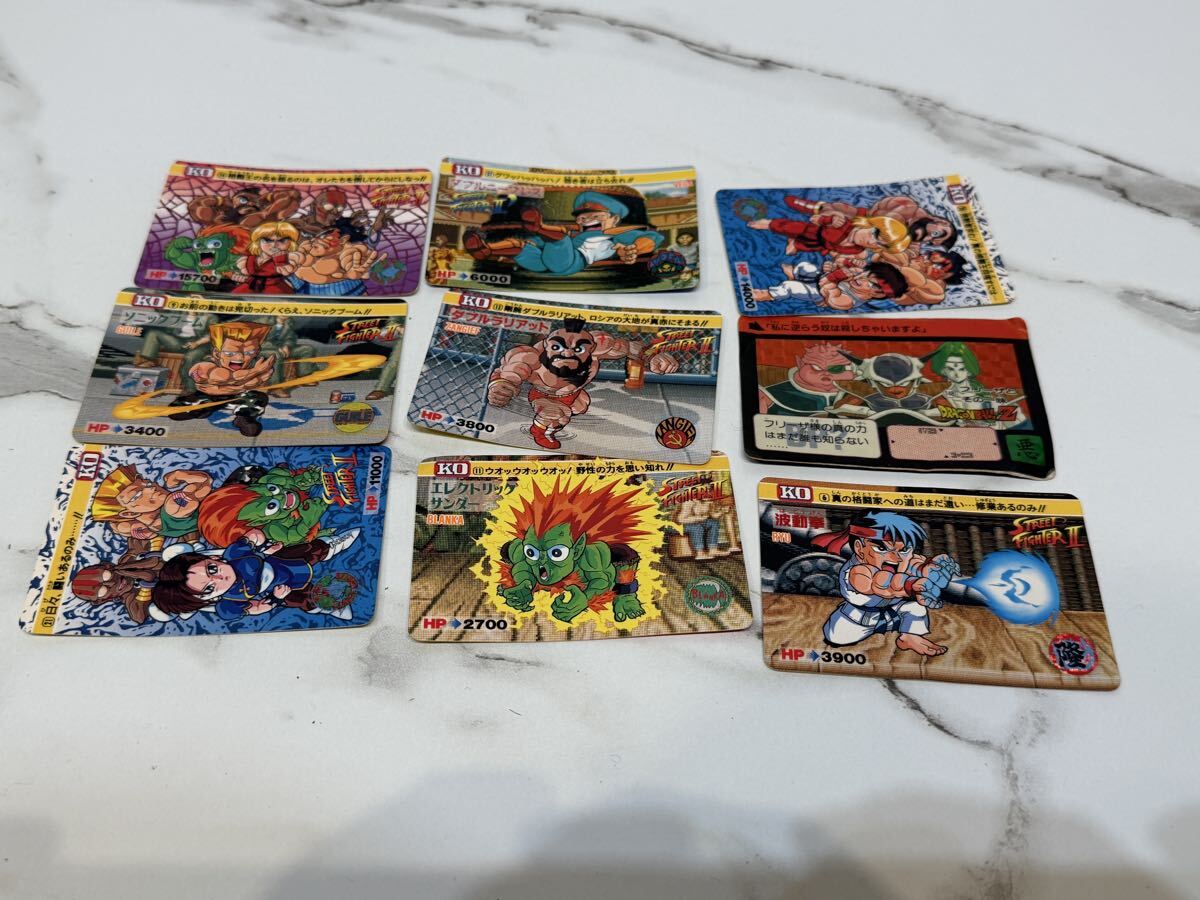 N3【中古】 ストリートファイターII カードダス 当時物 現状優先品