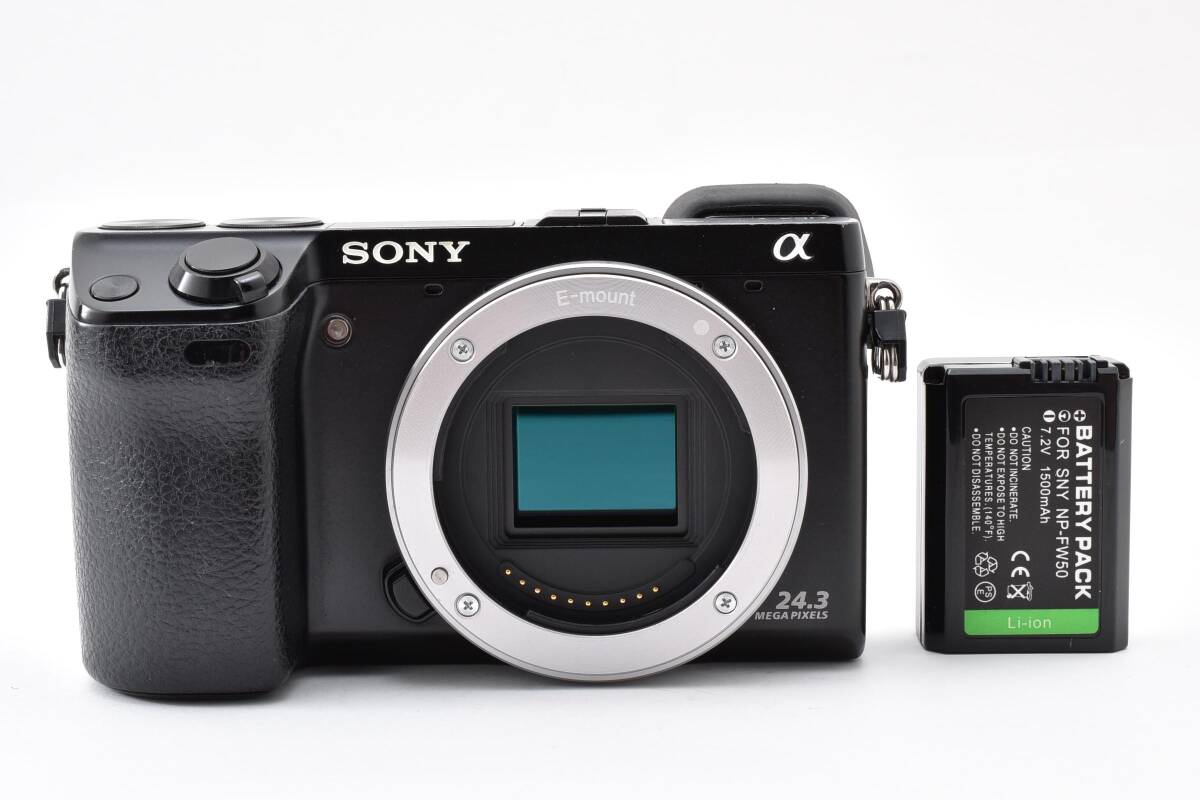 SONY ミラーレス一眼カメラ α NEX-7 ボディ ブラック　　#07102