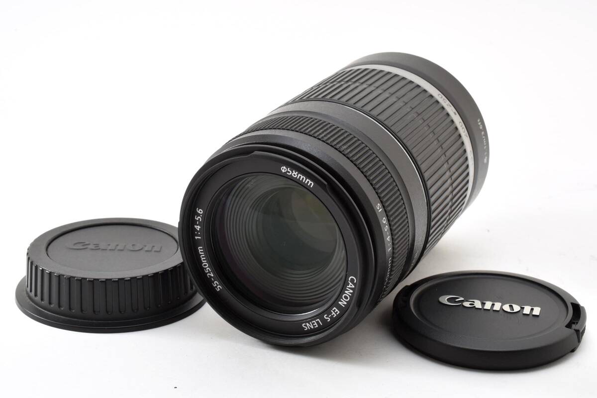 ★美品★ キヤノン CANON EF-S 55-250mm F4-5.6 IS　#03244