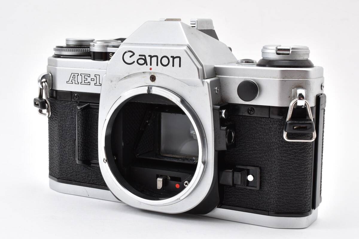 ★シャッター・露出計確認済★キヤノン Canon AE-1 ボディ シルバー Y073 #H2868