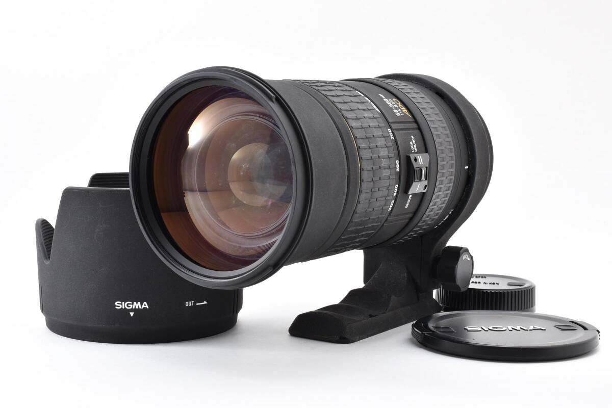 ★希少★シグマ SIGMA 50-500mm F4-6.3 APO EX RF HSM ニコンF用 Nikon Y073#H2871