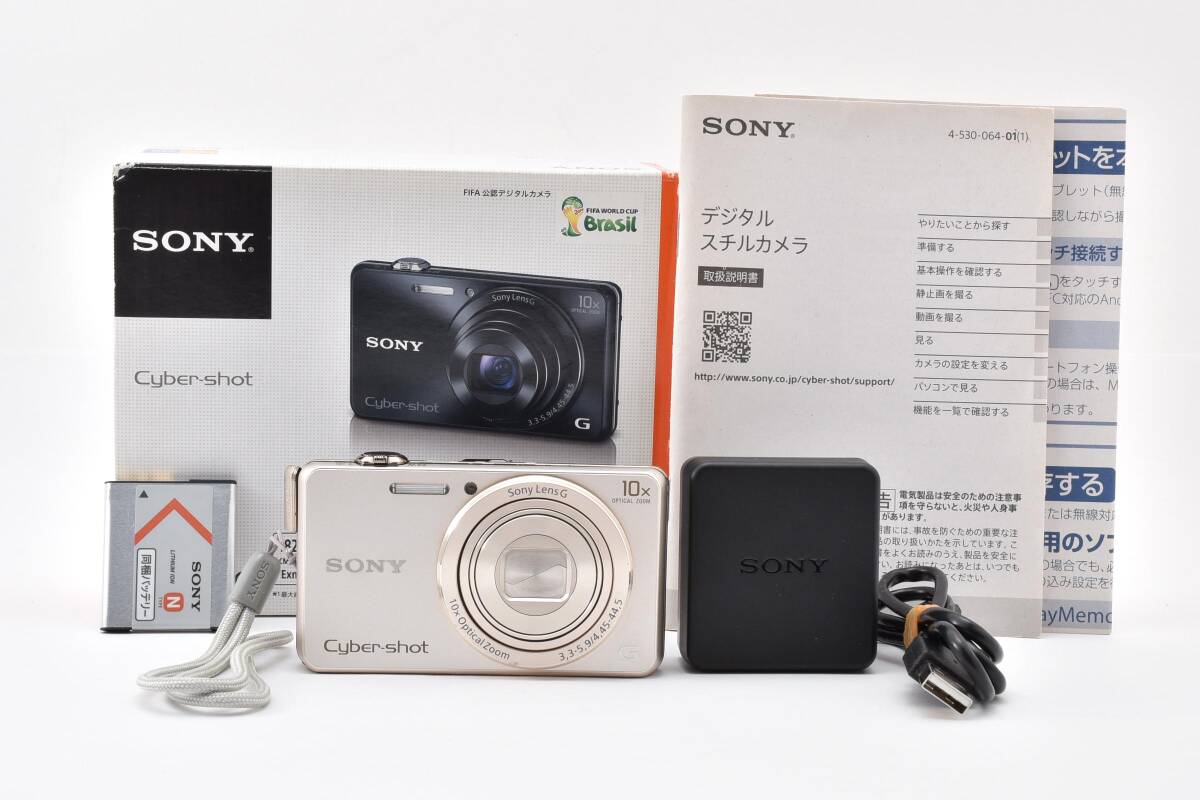 ★ソニー SONY Cyber-shot DSC-WX220 ゴールド 元箱付属 コンパクトデジタルカメラ★ Y079#H2873