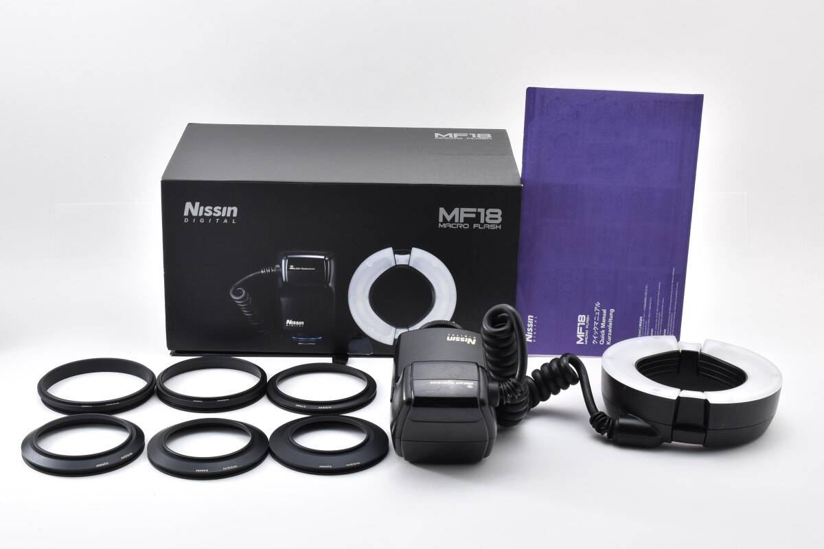 ★希少★ ニッシン Nissin MF18 MACRO FLASH for Nikon i-TTL ニコン 通電確認済 Y072#H2884
