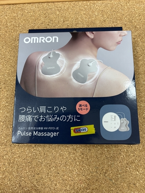 伊11763 OMRON オムロン HV-F013-JE 低周波治療器 選べる5モード 動作確認済み