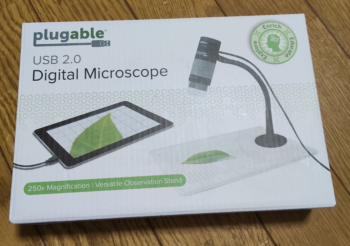 Plugable USB 2.0 マイクロスコープ デジタル顕微鏡