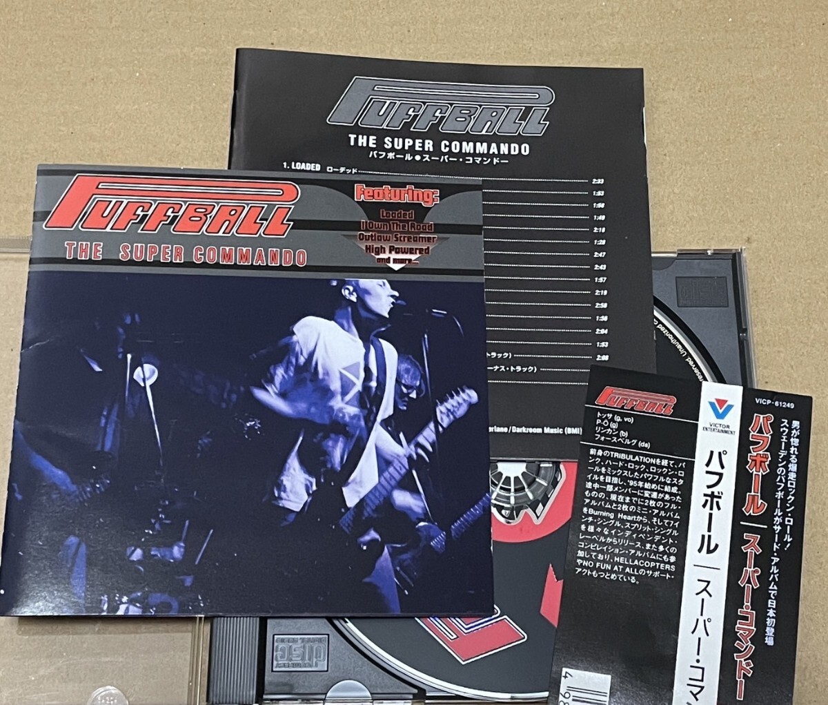 送料込 Puffball - The Super Commando 国内盤CD / パフボール - スーパー・コマンドー / VICP61249