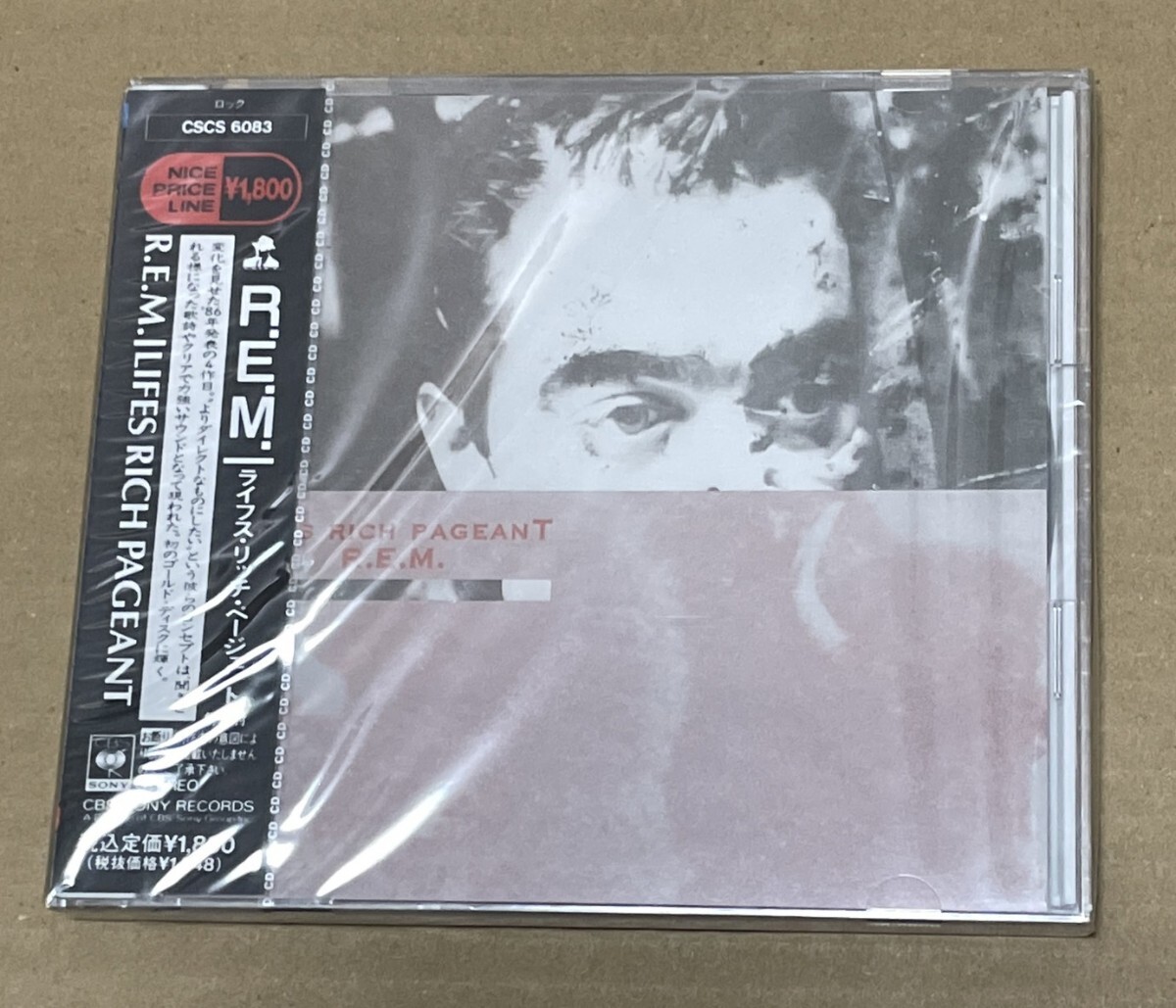 未開封 送料込 R.E.M. - Lifes Rich Pageant 国内盤CD / ライフス・リッチ・ページェント / CSCS6083