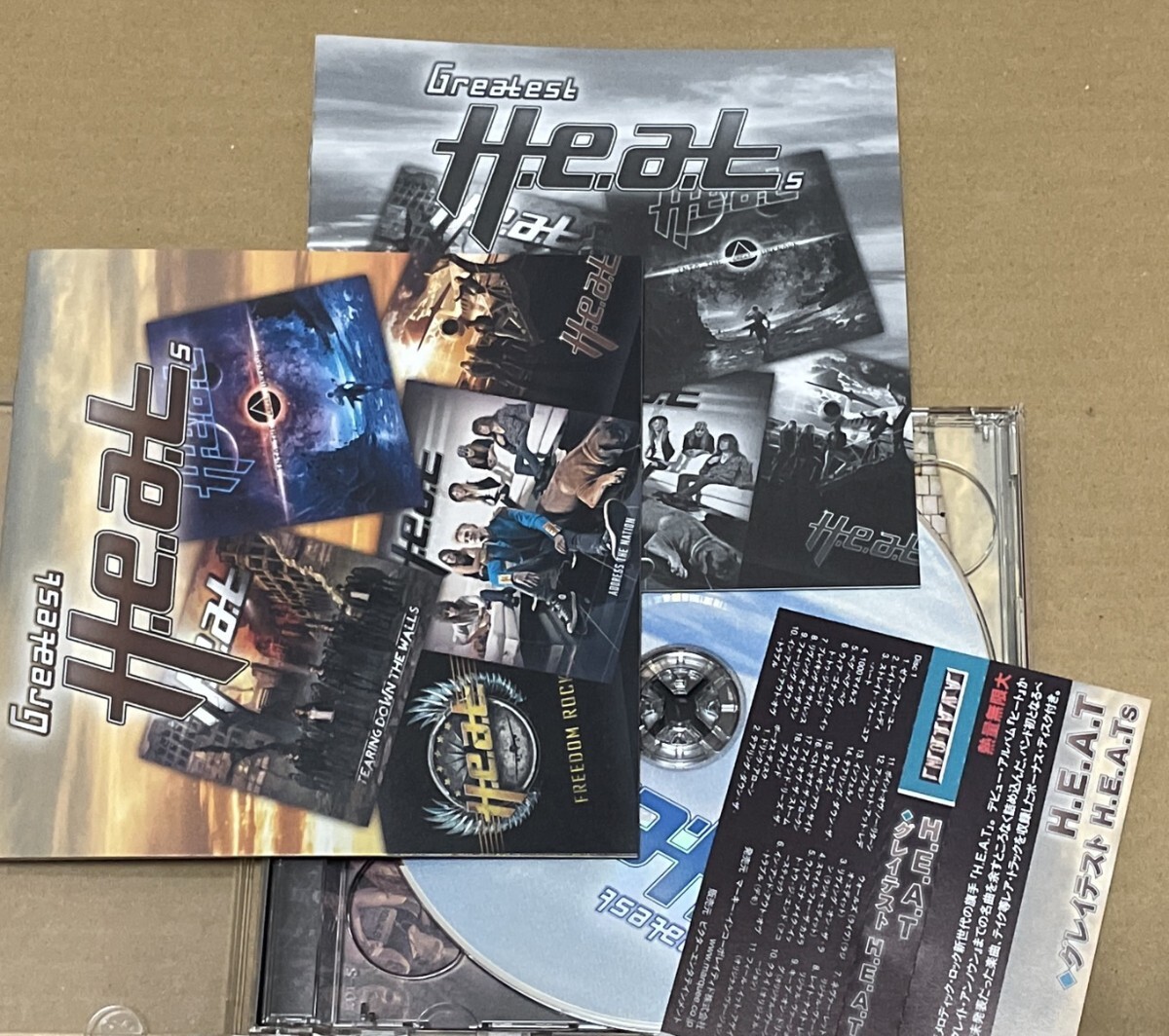 送料込 H.E.A.T - Greatest H.E.A.Ts 国内盤2CD / ヒート, HEAT / MICP90111