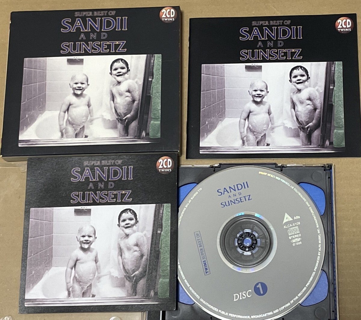送料込 サンディー & ザ・サンセッツ - Twins Super Best Of Sandii And Sunsetz 2CD / ALCA5109