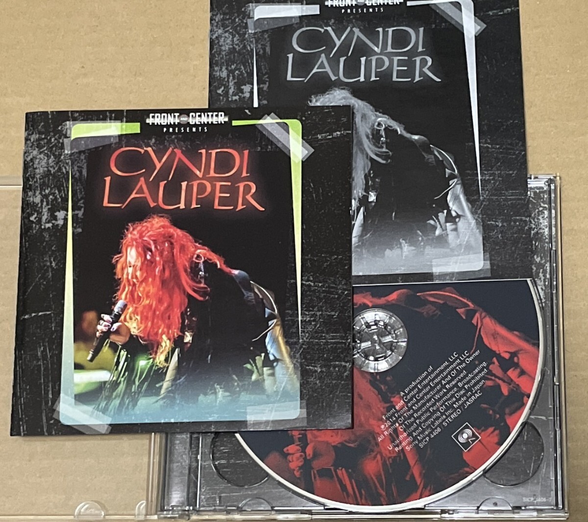 送料込 Cyndi Lauper - Front And Center 国内盤CD+DVD / シンディ・ローパー - フロント・アンド・センター / SICP4406