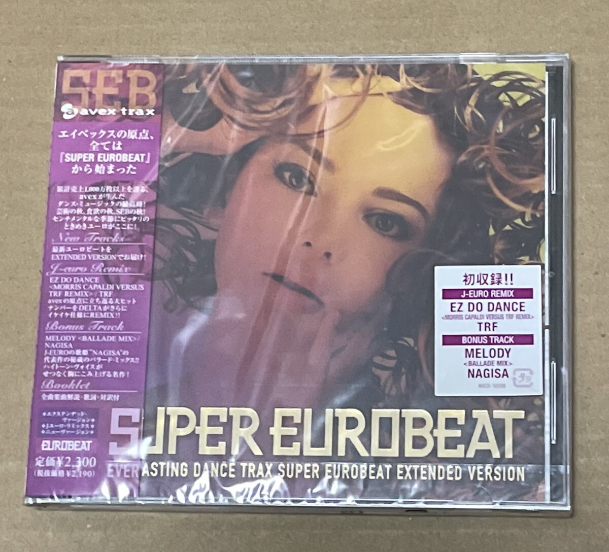 未開封 送料込 スーパーユーロビート VOL.208 CD / Super Eurobeat Vol. 208 Extended Version / AVCD10208