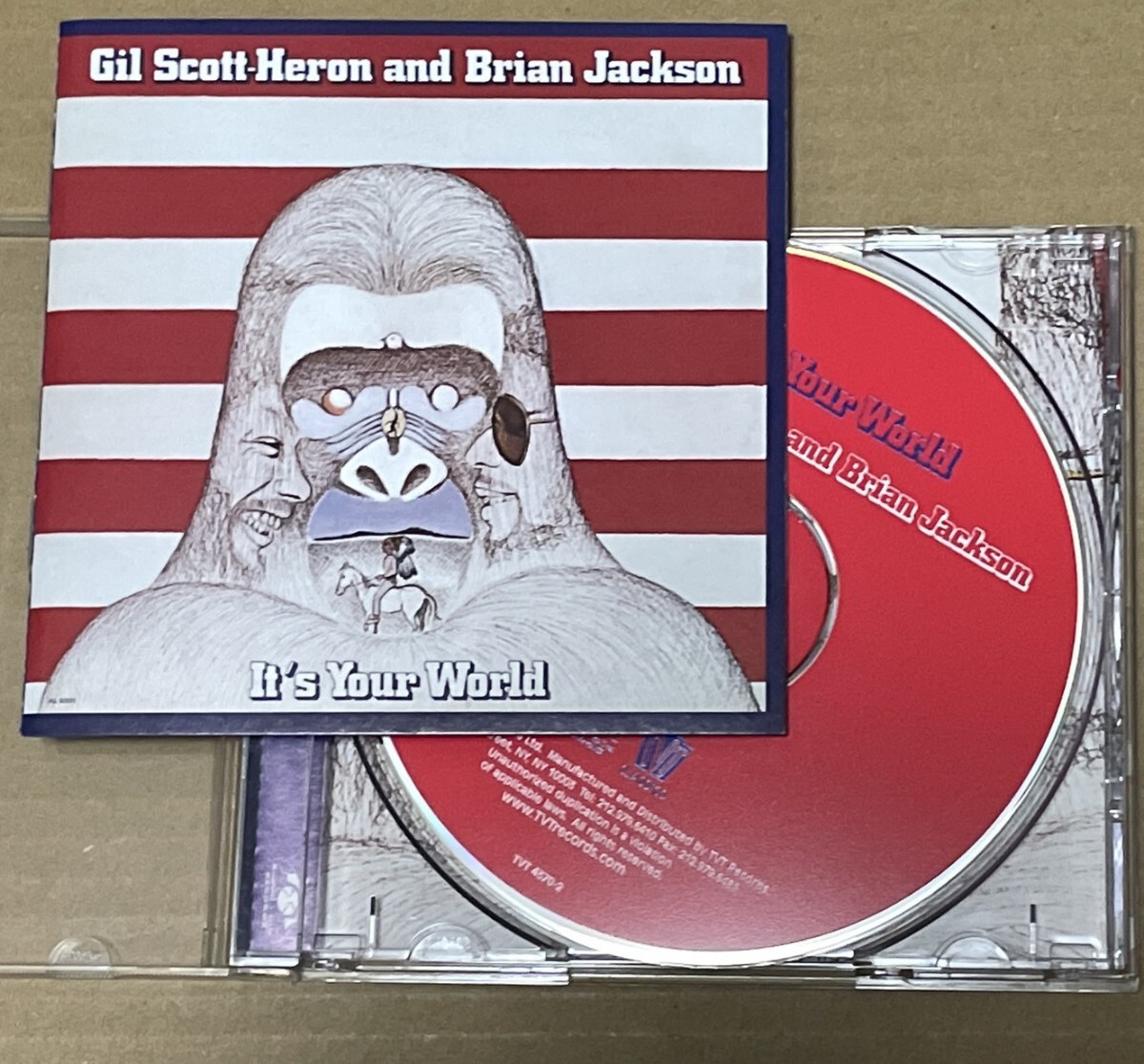 送料込 Gil Scott-Heron And Brian Jackson - It's Your World 輸入盤CD / TVT43702