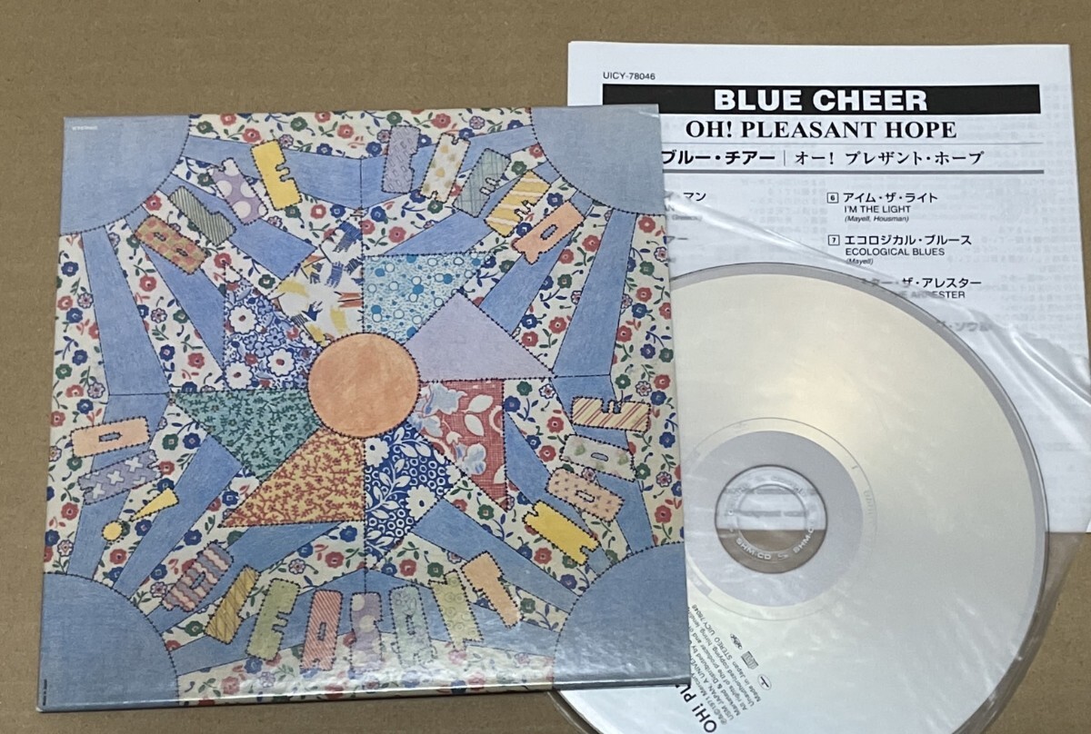 送料込 SHM-CD Blue Cheer - Oh! Pleasant Hope 紙ジャケット / ブルー・チアー - オー! プレザント・ホープ / UICY78046
