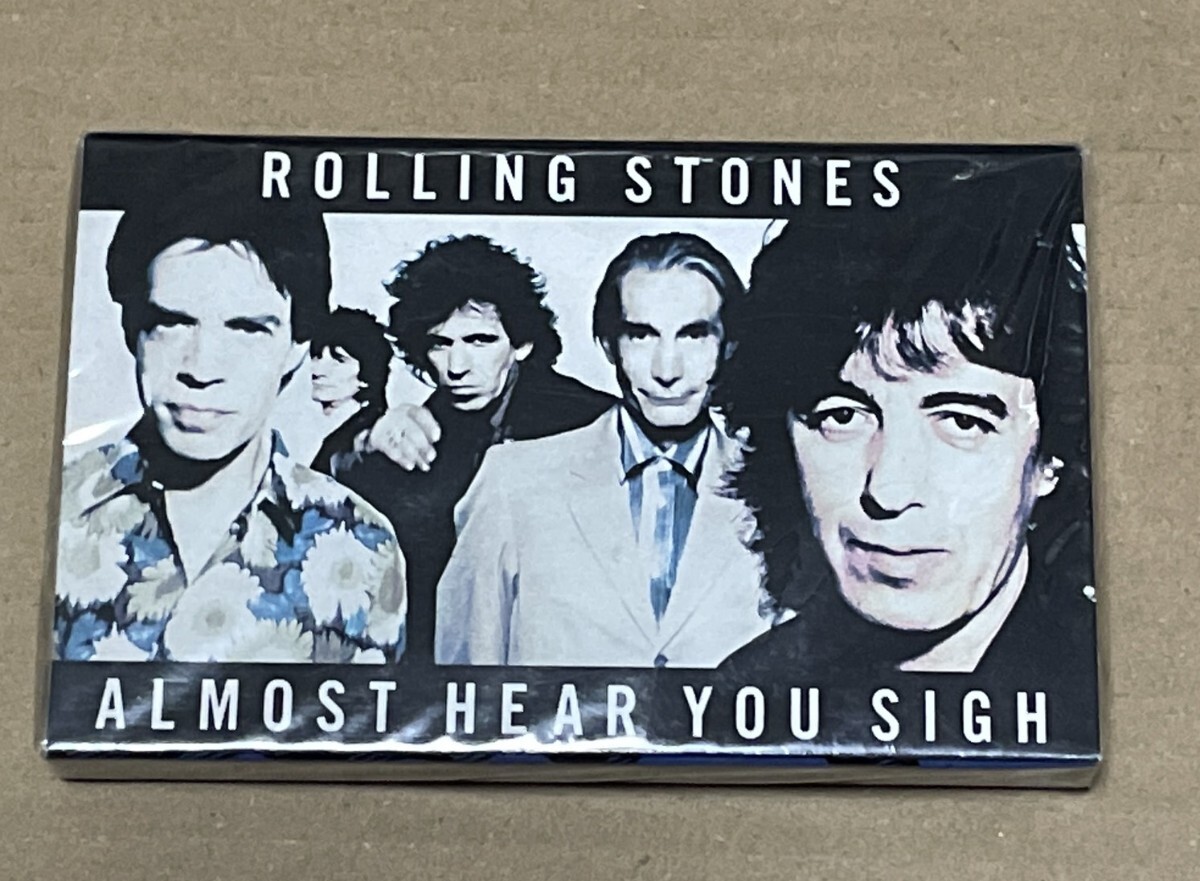 未開封 送料込 Rolling Stones - Almost Hear You Sigh 輸入盤 カセットテープ / 38T73093