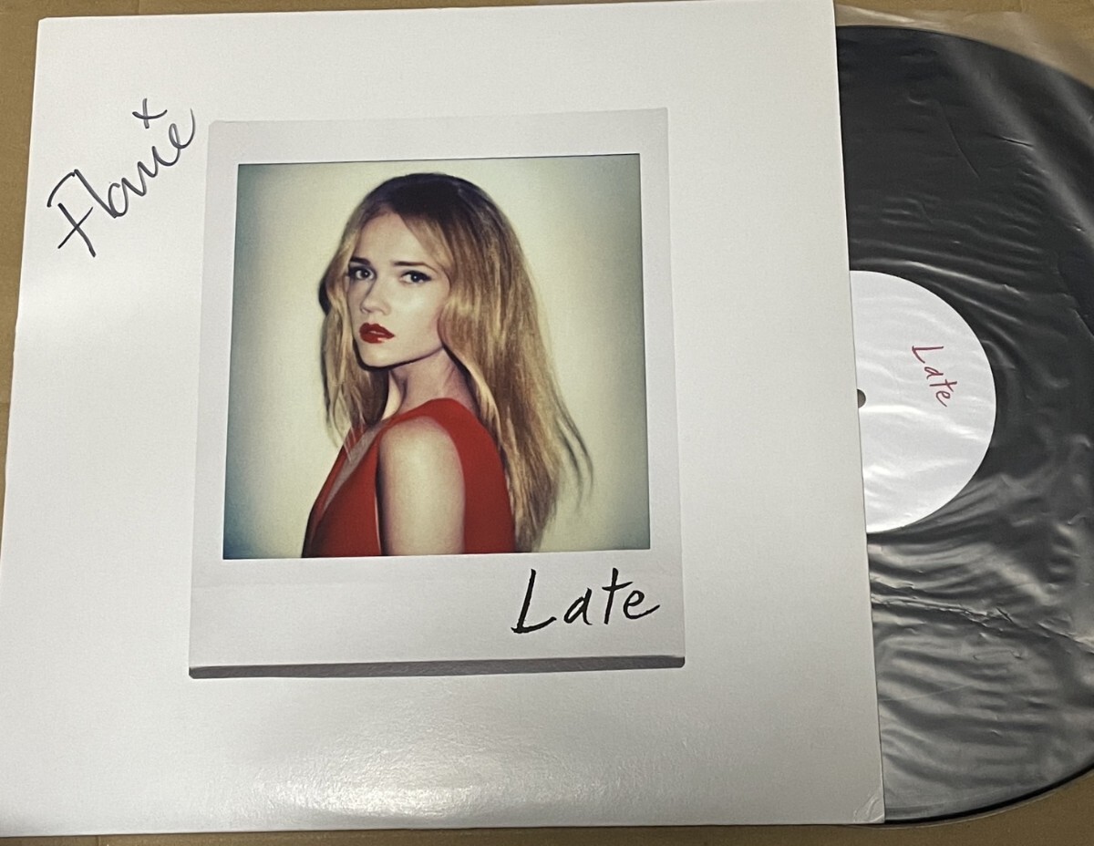 送料込 サイン入り? Florrie - Late 輸入盤 12インチ レコード 
