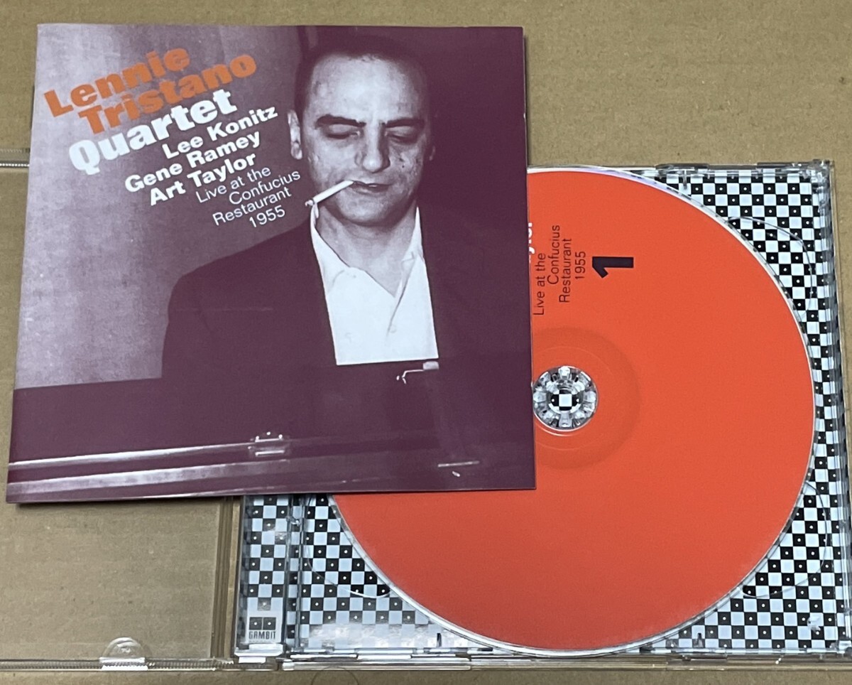 送料込 Lennie Tristano Quartet - Live At The Confucius Restaurant 1955 輸入盤2CD / 8436028692705