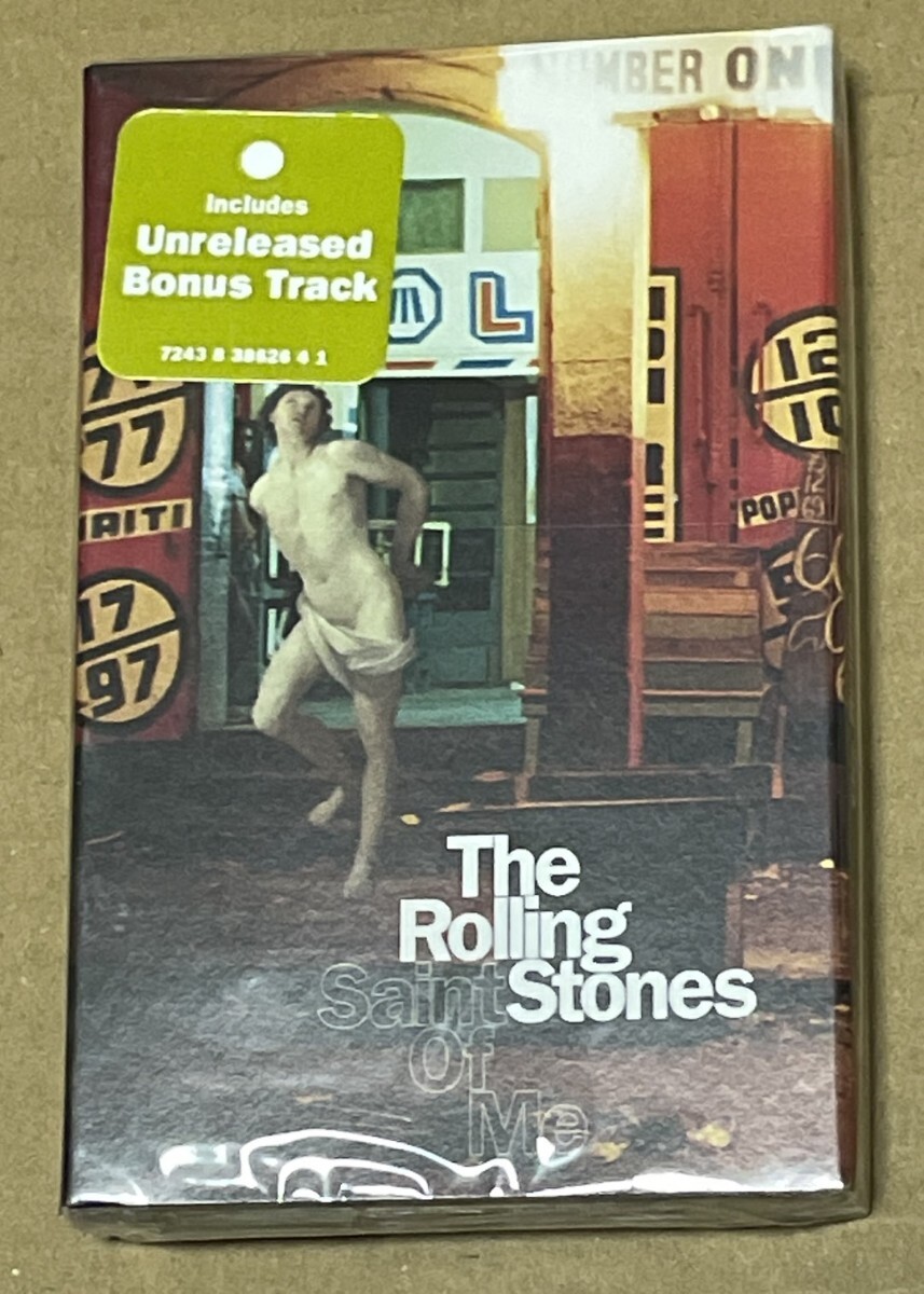 未開封 送料込 Rolling Stones - Saint Of Me 輸入盤 カセットテープ / 4KM38626