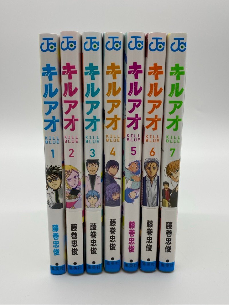 キルアオ 1～7巻 藤巻忠俊 初版本 フレークシール 集英社 JUMP COMICS 少年ジャンプ ☆ちょこオク☆80