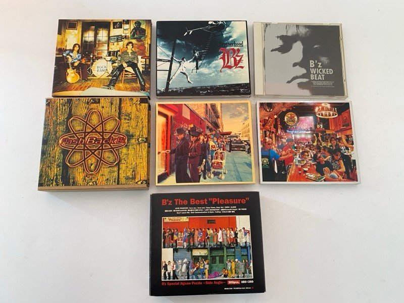B'z CD アルバム 6タイトル セット The Best Pleasure Treasure ほか ☆ちょこオク☆80