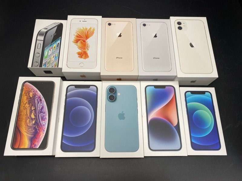 iPhone 外箱 10点 まとめ iPhone4s iPhone6s iPhone8 iPhone11 箱のみ ☆ちょこオク☆80