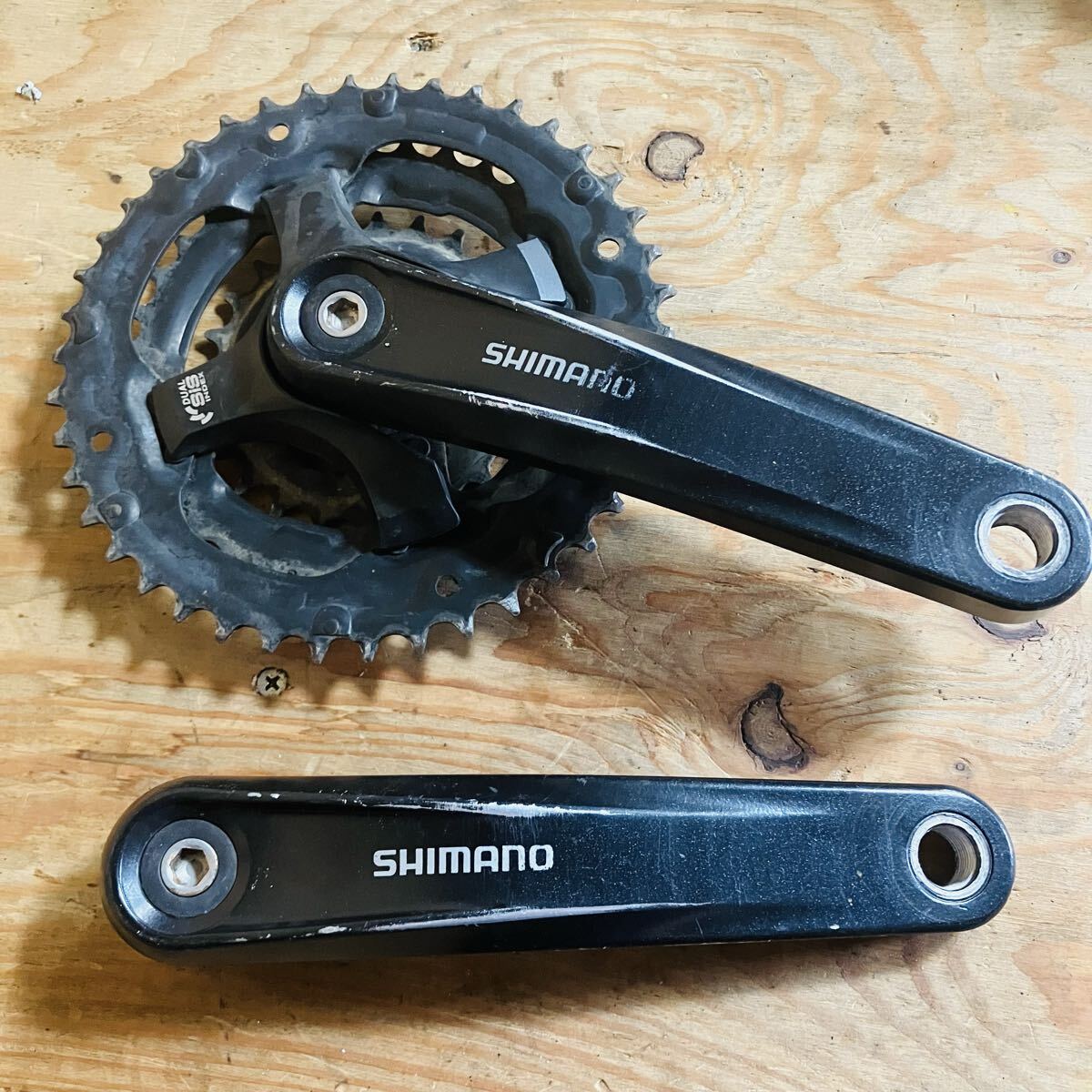 SHIMANO FC-TY701 トリプルクランク 170mm チェーンリング 42-34-24TY