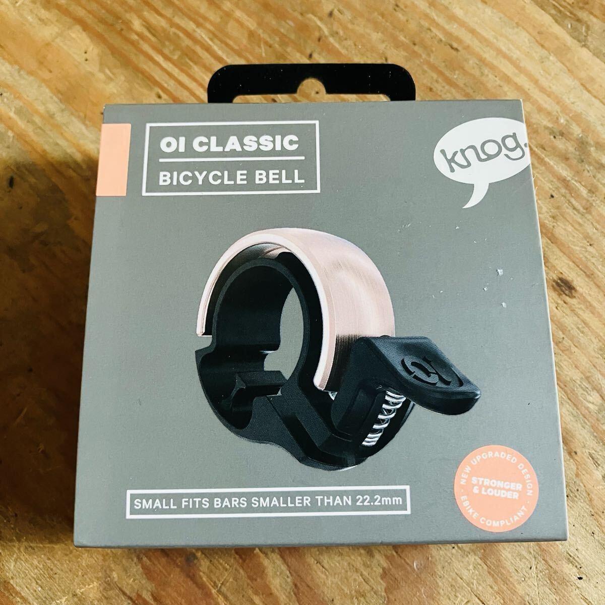 未使用品 knog oi CLASSIC Small Copper 22.2mm ベル 