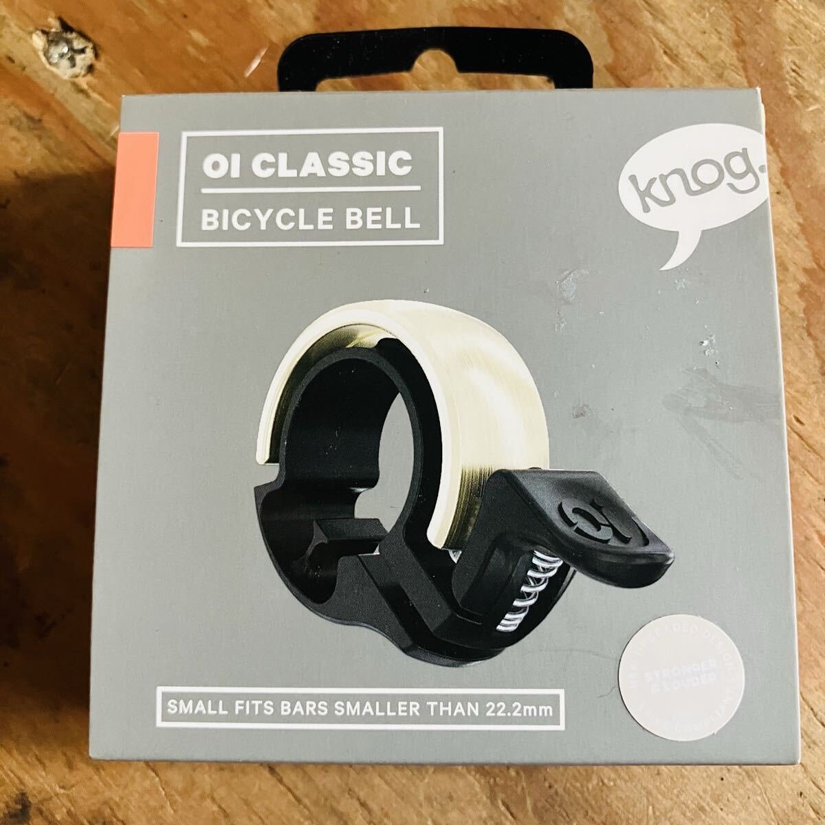 未使用品 knog oi CLASSIC Small Brass 22.2mm ベル 