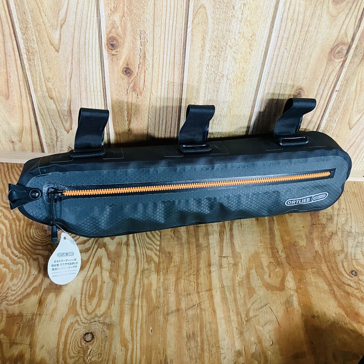 未使用品 ORTLIEB フレームパック トップチューブバッグ 大容量 防水 オルトリーブ