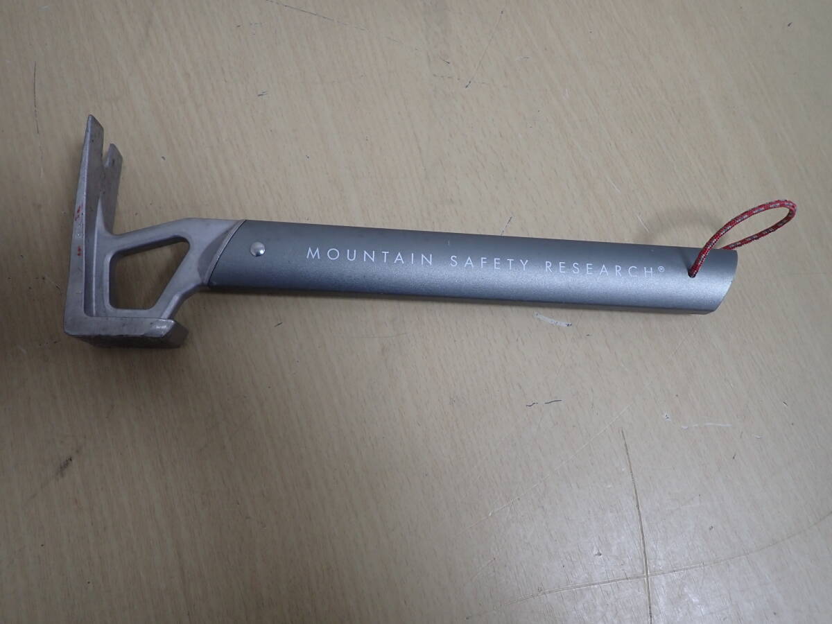 「S8A」MOUNTAIN SAFETY RESEARCH ステイクハンマー アウトドア テントアクセサリー MSR エムエスアール 中古