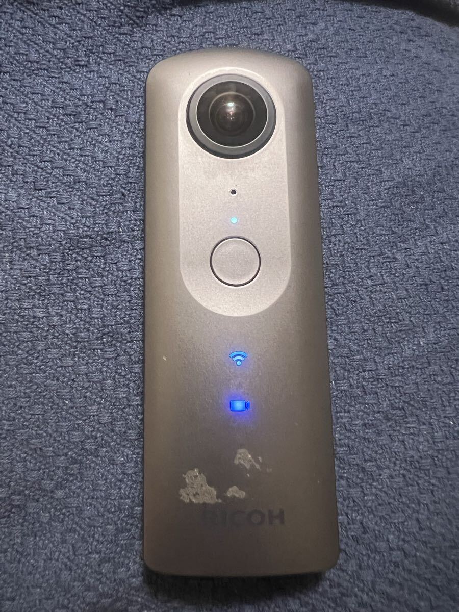RICOH THETA V 360度カメラ 動作確認済 Wi-Fi接続OK アプリ接続OK 送料無料 1円スタート RICOH THETA 全天球カメラ 360°カメラ リコー
