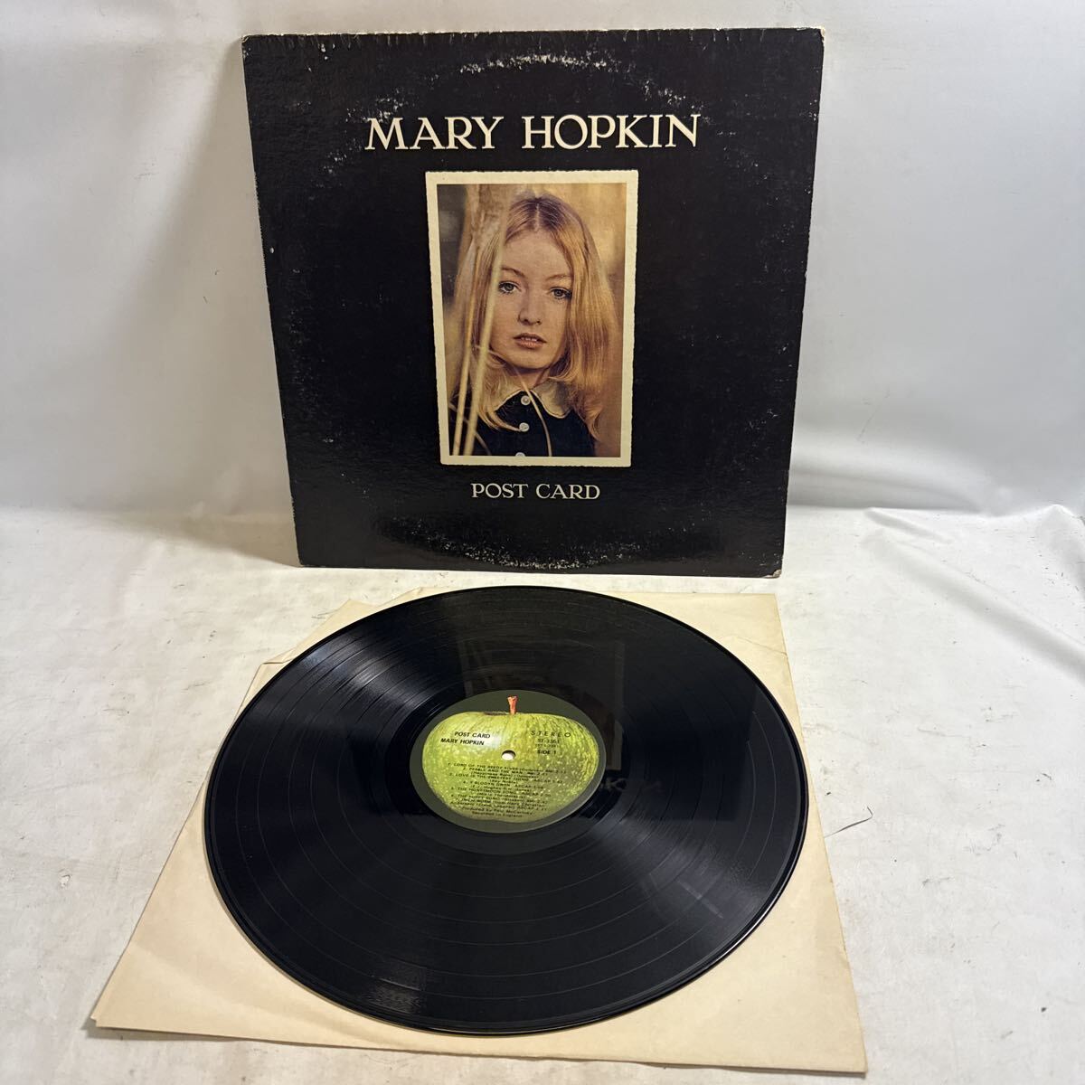 K207-003 お宝級 希少 詳細不明 MARY HOPKIN メリー・ホプキン ファースト POST CARD ポスト・カード ST-3351 レコード LP