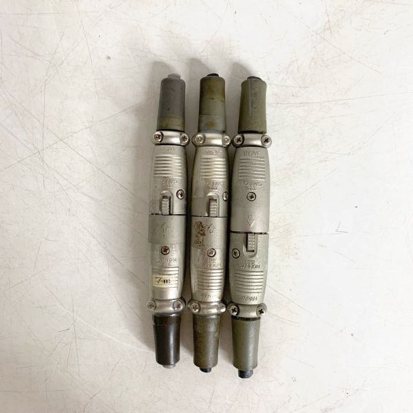 11 ITT CANNON ITTキャノン XLR コネクタ 端子 3ピン オス メス 3個セット セット　まとめ