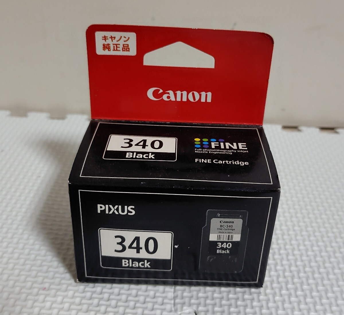 キヤノン Canon 純正 インク 340 ブラック BC-340 期限切れ 未開封