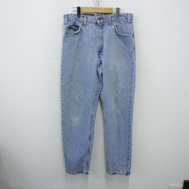 g646 90sビンテージ リーバイス LEVIS 550 デニムパンツ■1990年代製 表記W32L30 ブルー ジーパン ジーンズ アメカジ ストリート 古着 激安