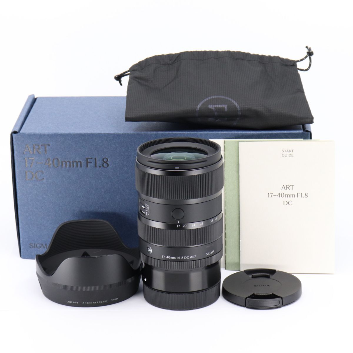 Sigma 17-40mm F1.8 DC Art RFマウント シグマ Canon キヤノン 新品級 完動 保証付｜D018