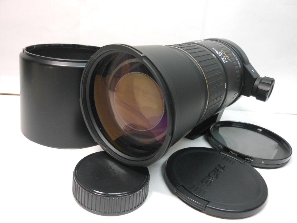 ☆希少超美品☆シグマ　SIGMA　 AF APO 135-400mm F4.5-5.6 ペンタックス用 ♪ 人気の後期型 　即日発送　pentax　付属品多数