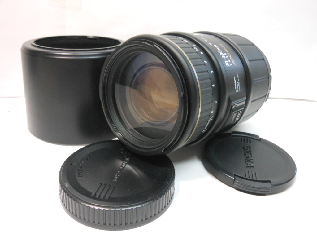 ☆激レア美品級☆シグマ 　Sigma AＦ 70-300ｍｍ Ｆ4-5.6 ＡＰＯ MACRO キヤノン Canon 即日発送