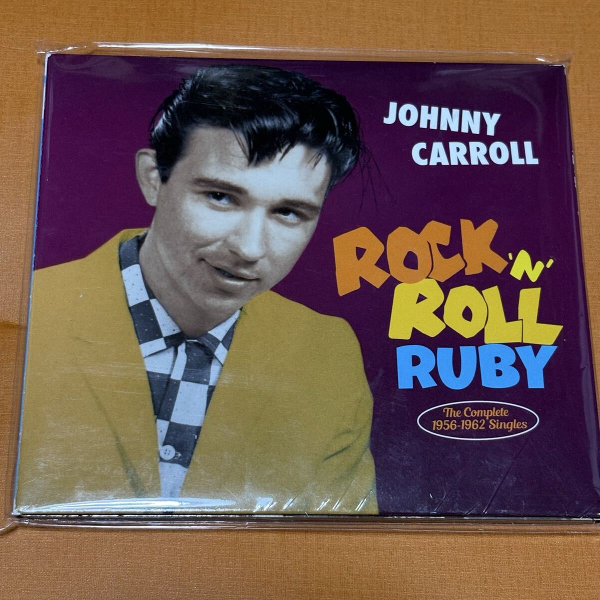 レア限定盤★JOHNNY CARROLL「ROCK'N'ROLL RUBY」50'sロカビリー名盤