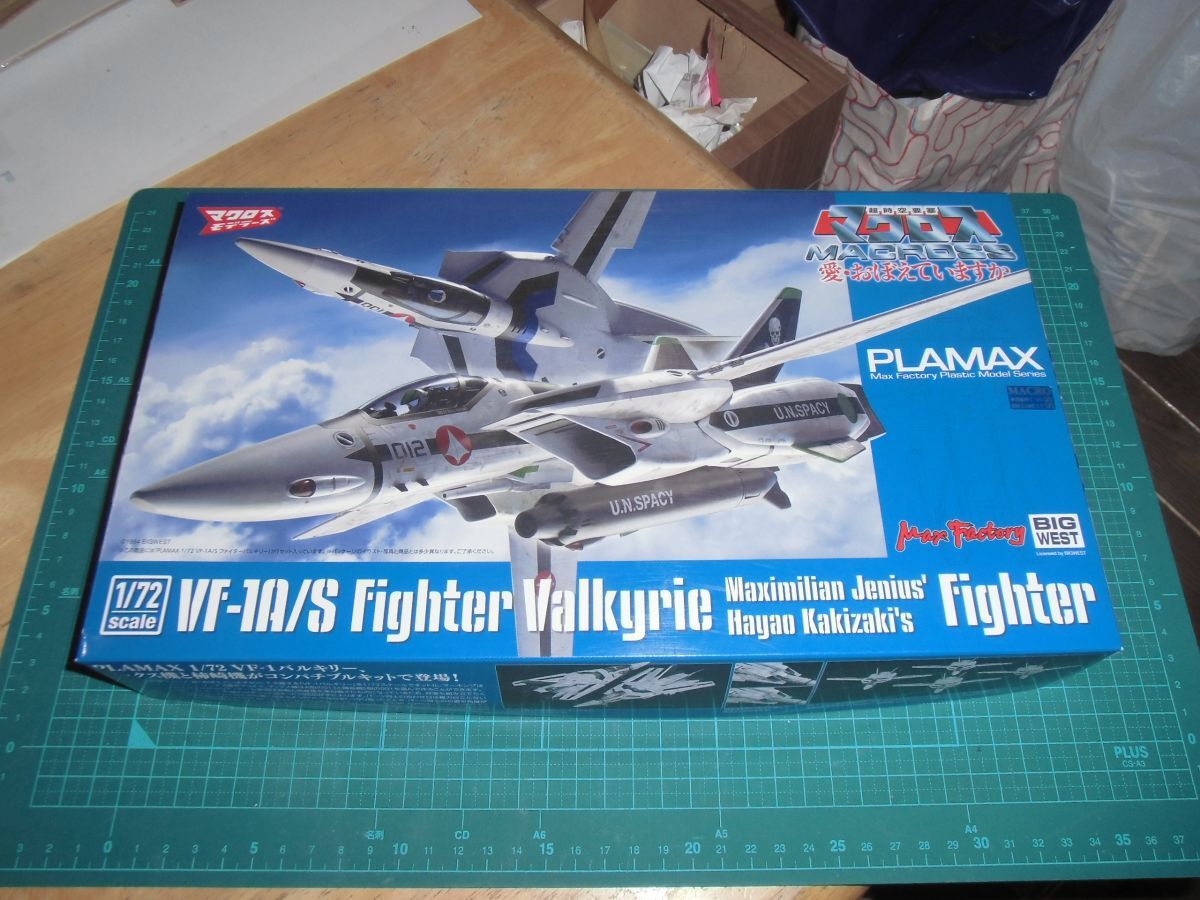 1/72　VF-1A/S ファイター バルキリー　マックス機/柿崎機　マックスファクトリー　超時空要塞マクロス