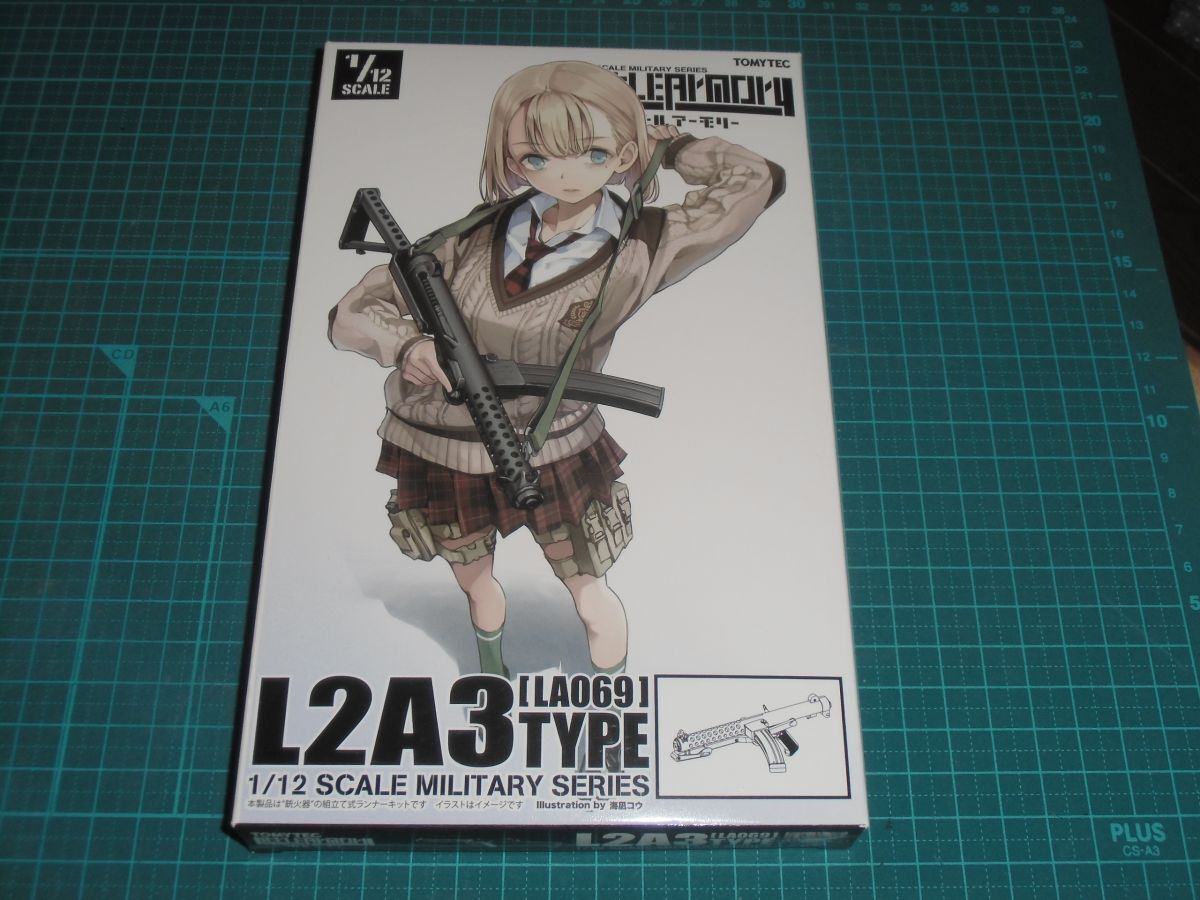 送料￥180~☆1/12　L2A3 type スターリングSMG　トミーテック　リトルアーモリー　LA069