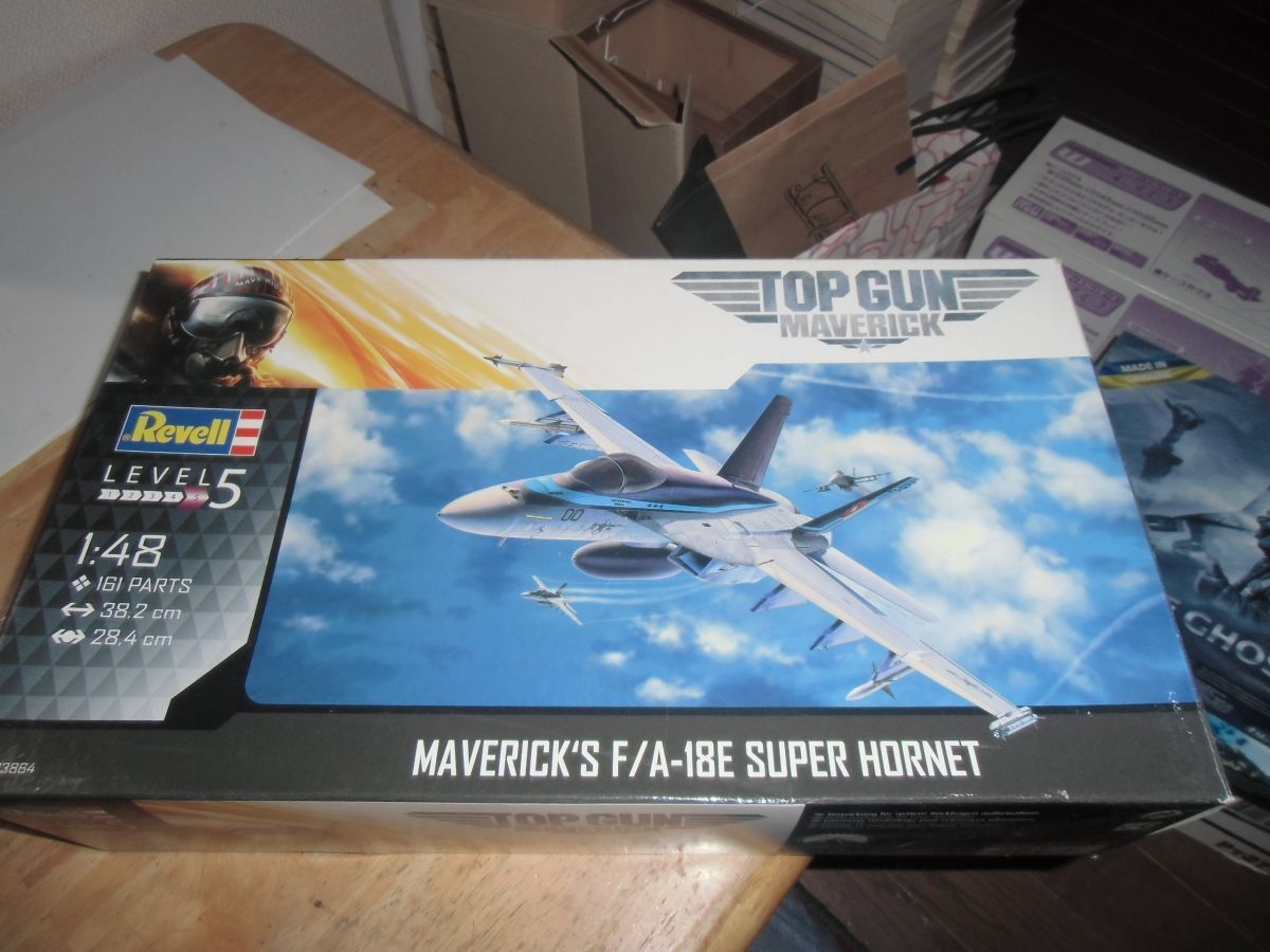 大型キット☆1/48　トップガン マベリック　F/A-18E スーパーホーネット　レベル Revell　03864 TOP GUN MAVERICK