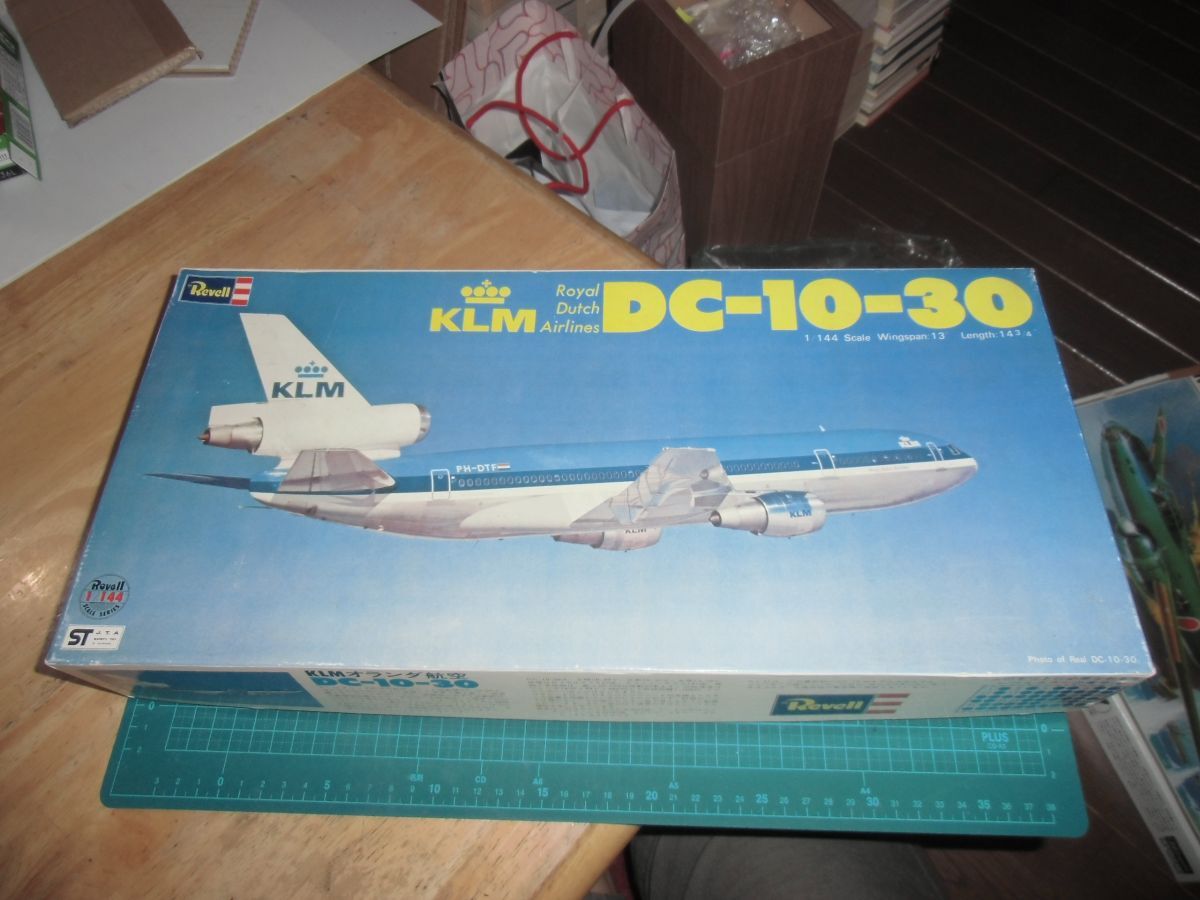 大型キット☆1/144　DC-10-30　KLMオランダ航空　グンゼ/レベル Revell　