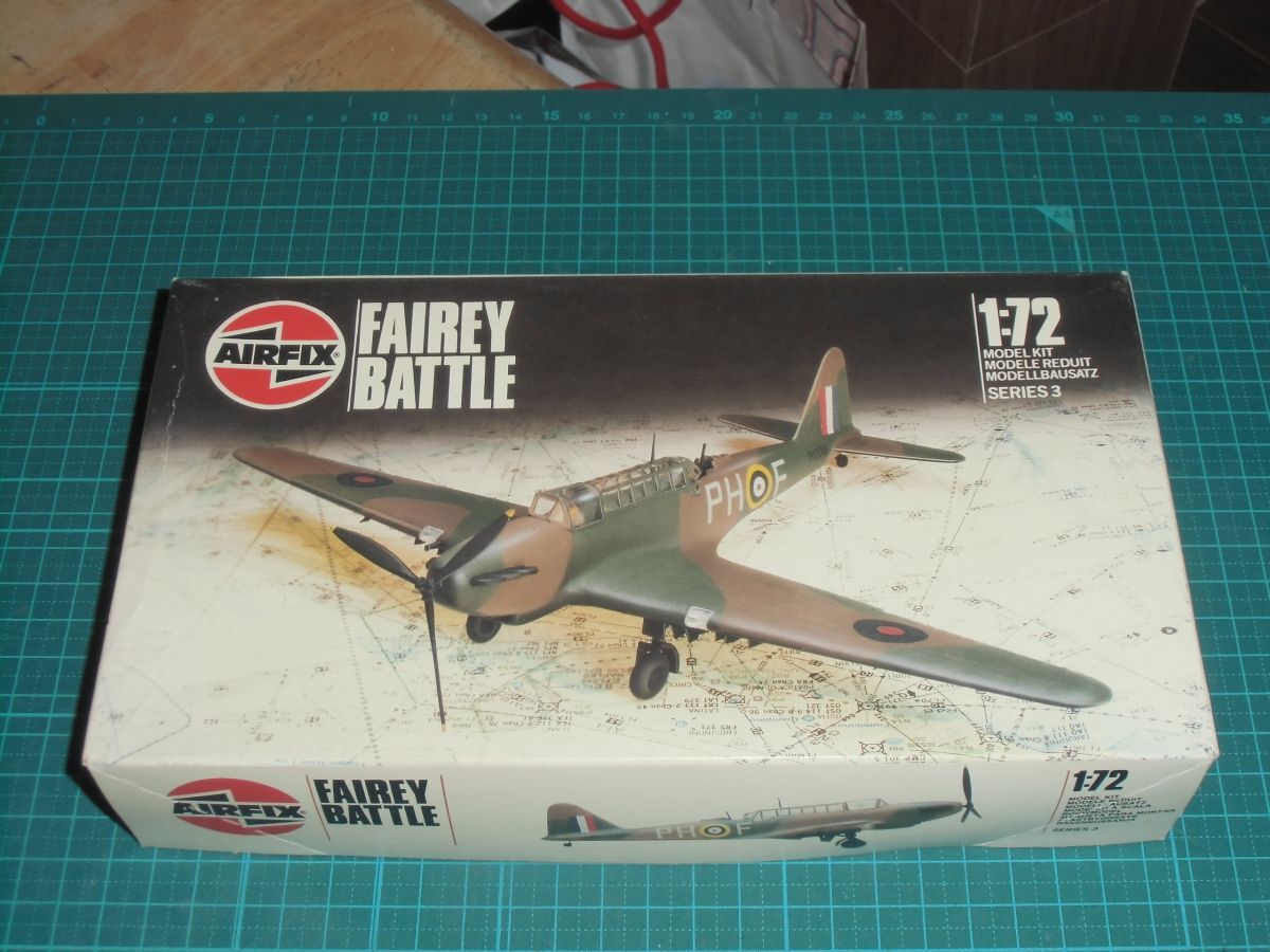 1/72　フェアリー バトル イギリス軽爆撃機　エアフィックス AIRFIX 03032　FAIREY BATTLE