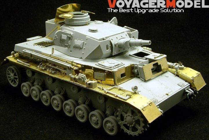 送料￥180~☆1/35　ドイツ IV号戦車 E型 Vorpanzer 追加装甲 エッチングパーツ ドラゴン用　ボイジャーモデル Voyager Model PE35096
