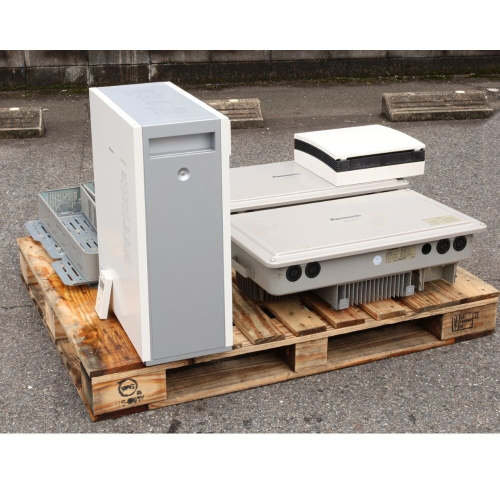 062812k6 パナソニック Panasonic リチウムイオン蓄電池 LJB1156 5.6kWh マルチストリング型 パワーコンディショナ 分電盤